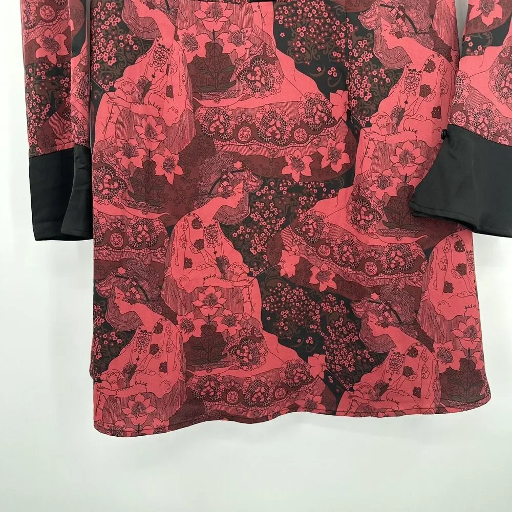 Modcloth red black